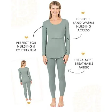 Kindred Bravely Jane Nursing Pajama Set for Comfortable Breastfeeding