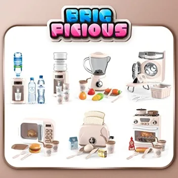 BRIGPICIOUS Toy Washing Machine for Creative Play