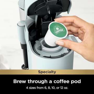 Ninja Coffee Maker with Built-In Frother & Versatile Brewing Options