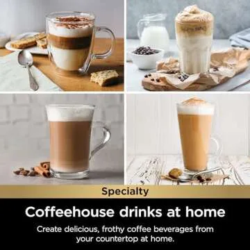 Ninja Coffee Maker with Built-In Frother & Versatile Brewing Options