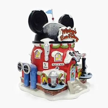 Mickey's Ear Factory Miniature Lit Building by Department 56