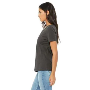 Bella Canvas Ladies' Relaxed Jersey V-Neck T-Shirt