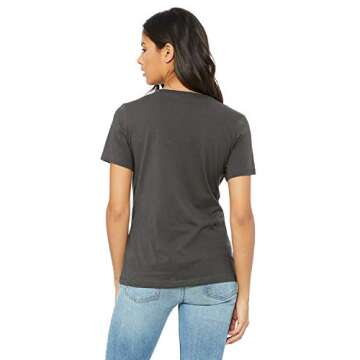 Bella Canvas Ladies' Relaxed Jersey V-Neck T-Shirt
