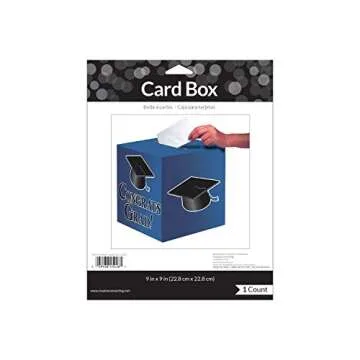 Creative Converting Graduation Card Holder Box for Celebrations