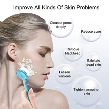 Beomeen Facial Brush Set - Exfoliating Scrubbers for All Skin Types