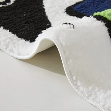 Funky UNO Card Rug Soft Washable Non-Slip 2x3 Fluffy