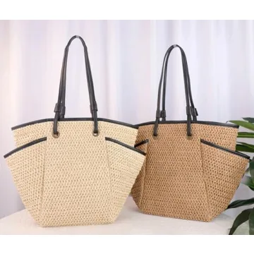 Chic Summer Beach Tote Bag for Women Extra Large Purse