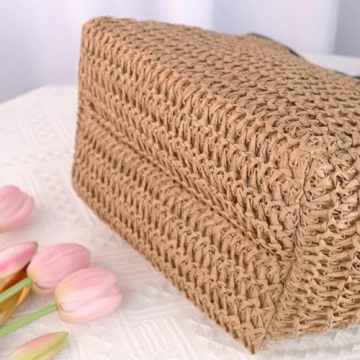 Chic Summer Beach Tote Bag for Women Extra Large Purse