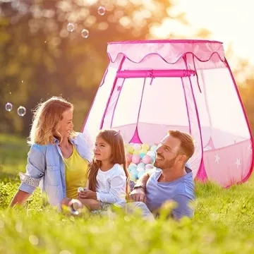 Colorful Pop Up Princess Tent for 1-3 Year Old Kids