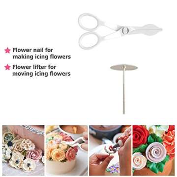 Cakebe Cupcake Decorating Kit with 32 Piping Tips