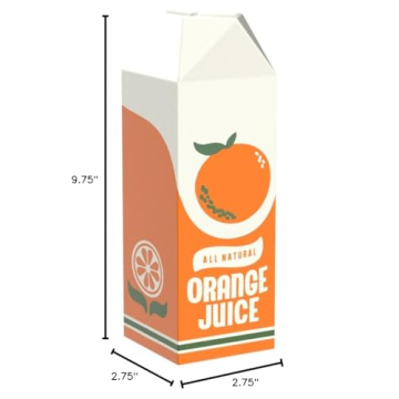 Ban.do Vintage Inspired Orange Juice Vase - Unique Decor