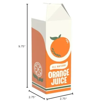 Ban.do Vintage Inspired Orange Juice Vase - Unique Decor