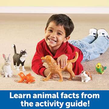 Learning Resources Jumbo Domestic Pets Set for Kids