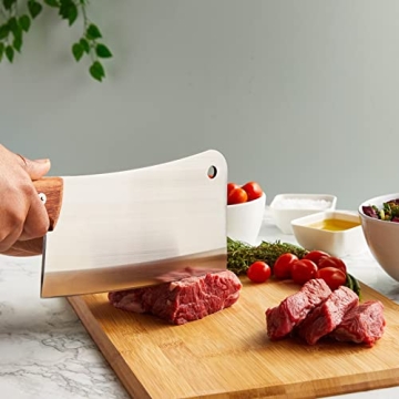 Buy Juvale Heavy Duty Meat Cleaver for Kitchen Use