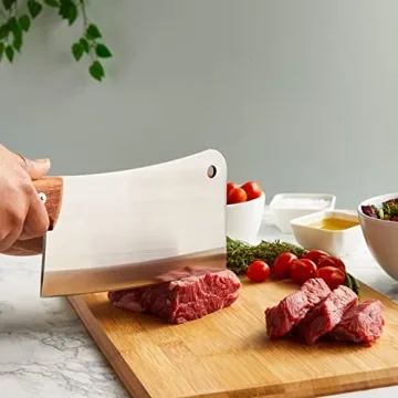 Buy Juvale Heavy Duty Meat Cleaver for Kitchen Use