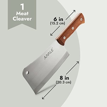 Buy Juvale Heavy Duty Meat Cleaver for Kitchen Use