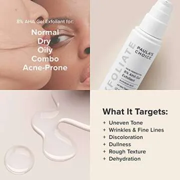 Paula's Choice 8% AHA Gel Leave-On Exfoliant with Glycolic Acid + C5 Super Boost Moisturizer with 5% Vitamin C, Duo for Sun Damage, Discoloration, Uneven Tone & Texture, Fragrance-Free & Paraben-Free