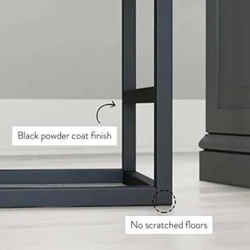 Stylish Nathan James Backless Bar Stools - Set of 2