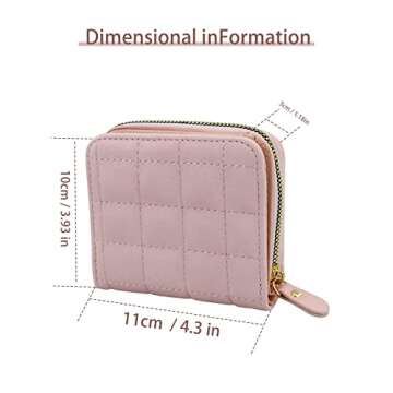 FuninCrea Ladies Purse Wallet, PU Leather Purse with Multiple Card Slots and Compartments, Lady Cred...