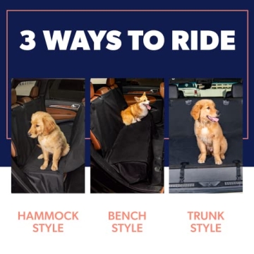 Active Pets Dog Car Seat Cover for SUVs, Trucks, Cars