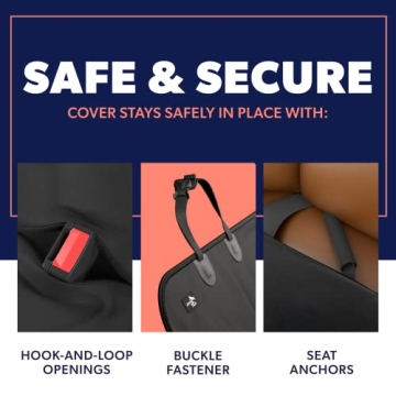 Active Pets Dog Car Seat Cover for SUVs, Trucks, Cars