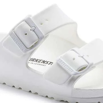 Birkenstock Unisex Arizona Essentials EVA White Sandals - 40 N EU