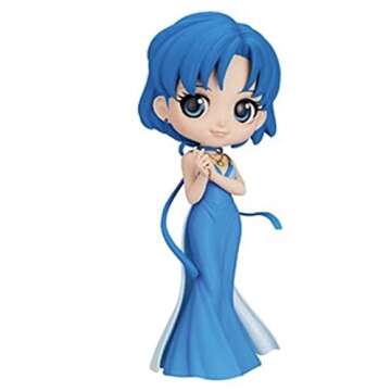 Banpresto Sailor Moon Eternal Q posket PRINCESS MERCURY Normal PVC Figure 14cm