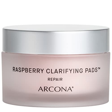 ARCONA Raspberry Clarifying Pads - Natural Skincare Solution for Acne