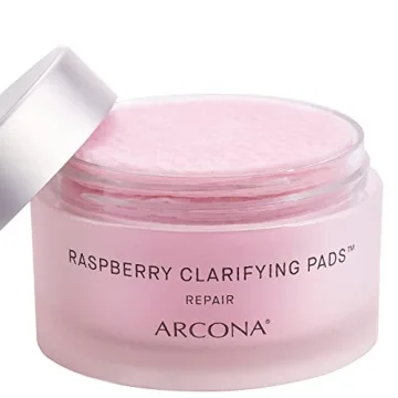 ARCONA Raspberry Clarifying Pads for Clear Skin - 45 Pads