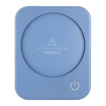 VOBAGA Coffee Mug Warmer Auto Shut Off 3 Temp Settings