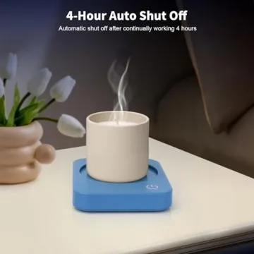 VOBAGA Coffee Mug Warmer Auto Shut Off 3 Temp Settings