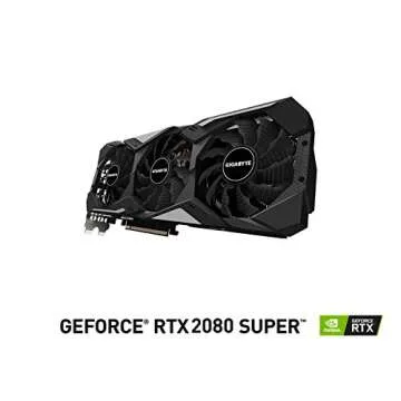 GIGABYTE GeForce RTX 2080 Super Windforce OC 8G Graphics Card, 3X Windforce Fans, 8GB 256-Bit GDDR6, Gv-N208SWF3OC-8GD Video Card