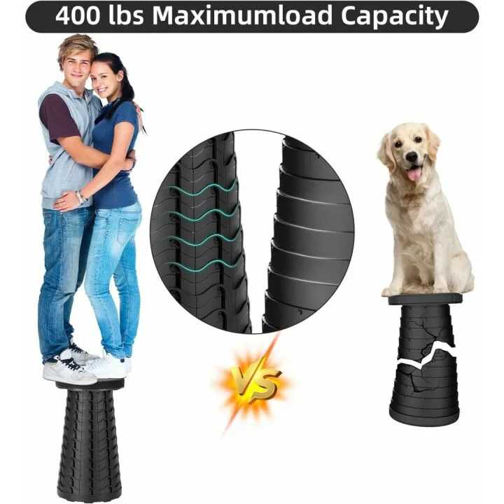 Fishboy Collapsible Stool for Camping and Travel