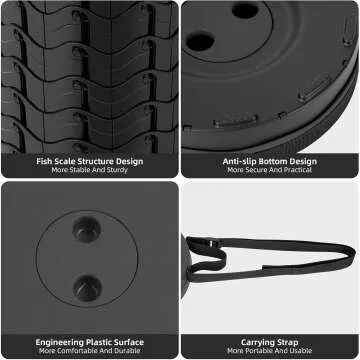 Fishboy Collapsible Stool for Camping and Travel