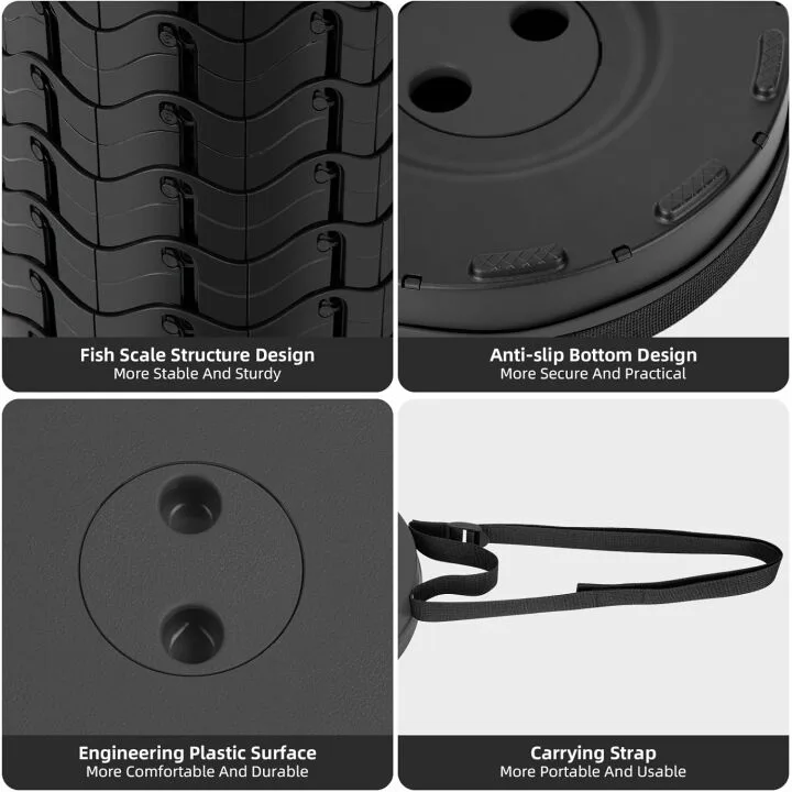 Fishboy Collapsible Stool for Camping and Travel