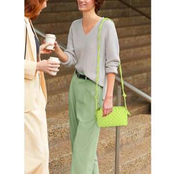 Stylish Handmade Woven Crossbody Bag for Women