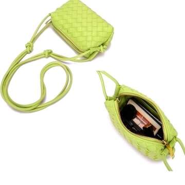 Stylish Handmade Woven Crossbody Bag for Women