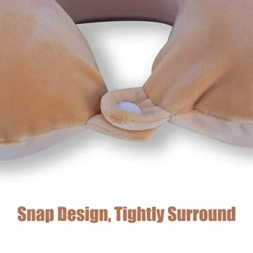 Sexysamba Kids Cartoon Neck Pillow & Eye Mask for Travel