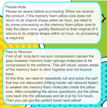 Sexysamba Kids Cartoon Neck Pillow & Eye Mask for Travel