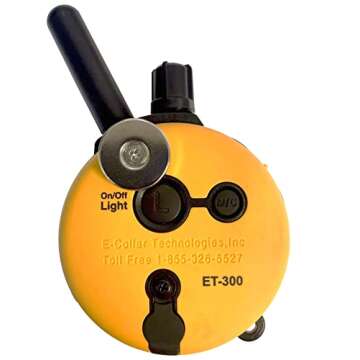 Educator Anywear Clip Holster Securely Holds E-Collar Dog Trainer Transmitter Remote Anywhere on Clothing, Purse or Backpack, Magnetic, Black