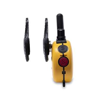 Educator Anywear Clip Holster Securely Holds E-Collar Dog Trainer Transmitter Remote Anywhere on Clothing, Purse or Backpack, Magnetic, Black