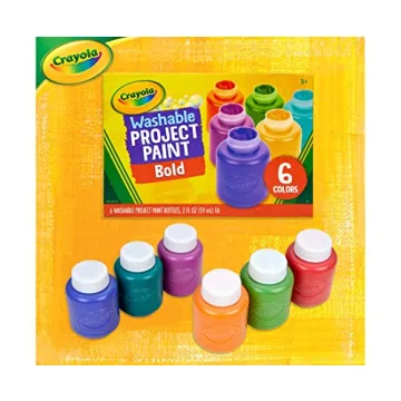 Crayola Washable Kids Paint Set - Vibrant Non-Toxic Paint