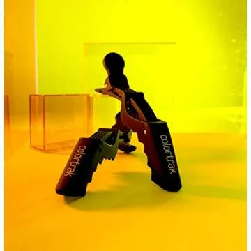 Colortrak Rubberized Jumbo Croc Clips - Versatile 4 Pack