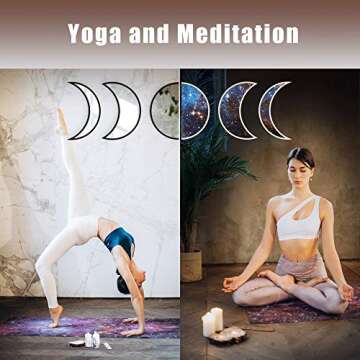 Moon Phase Mirror Set - Unique Home Decor Mirrors