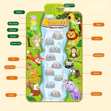 Engaging BAIAI Music Mat for Toddlers Creative Fun