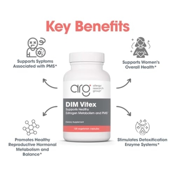 Allergy Research Group DIM Vitex Supplement for Hormonal Health