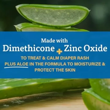 A+D Zinc Oxide Diaper Rash Cream for Quick Relief