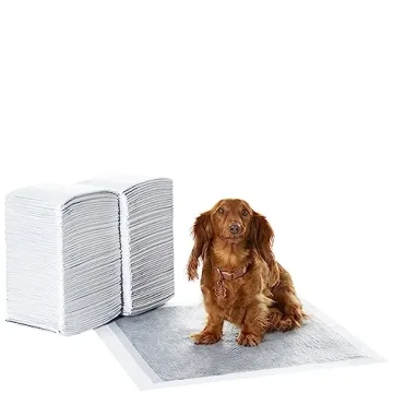 Amazon Basics Leak-Proof Puppy Training Pads with Superior Absorbency, 120-Pack