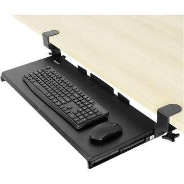 VIVO Large Under Desk Keyboard Tray - MOUNT-KB05E