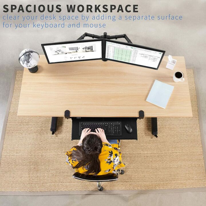 VIVO Large Under Desk Keyboard Tray - MOUNT-KB05E